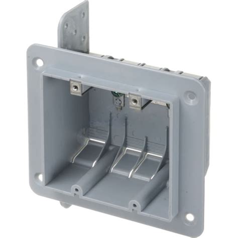 non metallic double gang wall mount box|Arlington™ Double Gang Non.